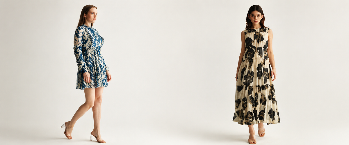 Printed Dresses with Enough Color to Skip the Accessories Entirely